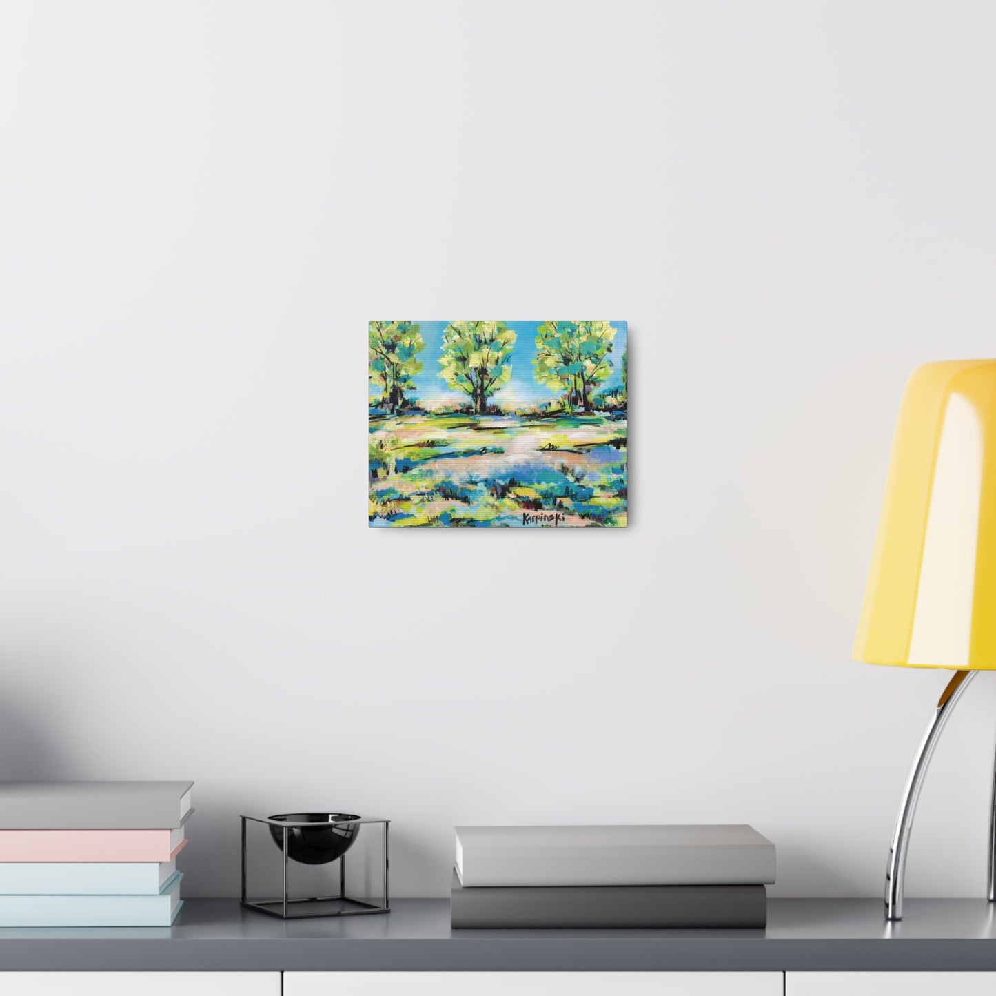 Park Landscape Canvas Art Fine Art Print North Carolina Artist - Tanglewood Tree Line by Leslie Karpinski