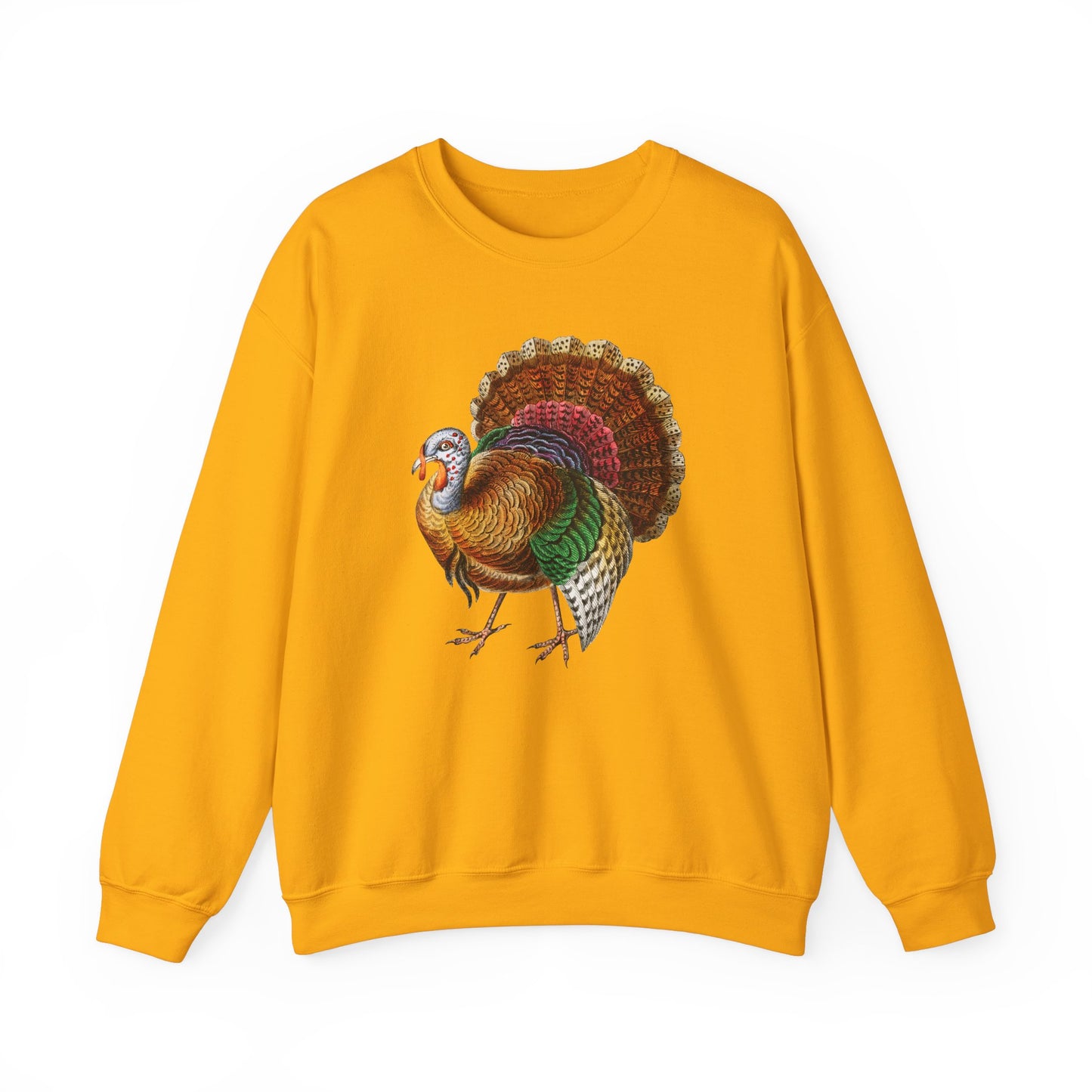Thanksgiving Vintage Turkey Womens Unisex Sweatshirt - Saiko Studio