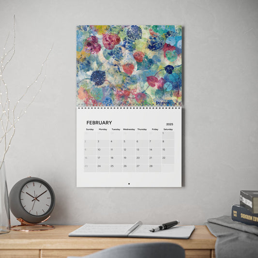 Landscape Fine Art Contemporary Painting Artist 2025 Calendar - Leslie Karpinski