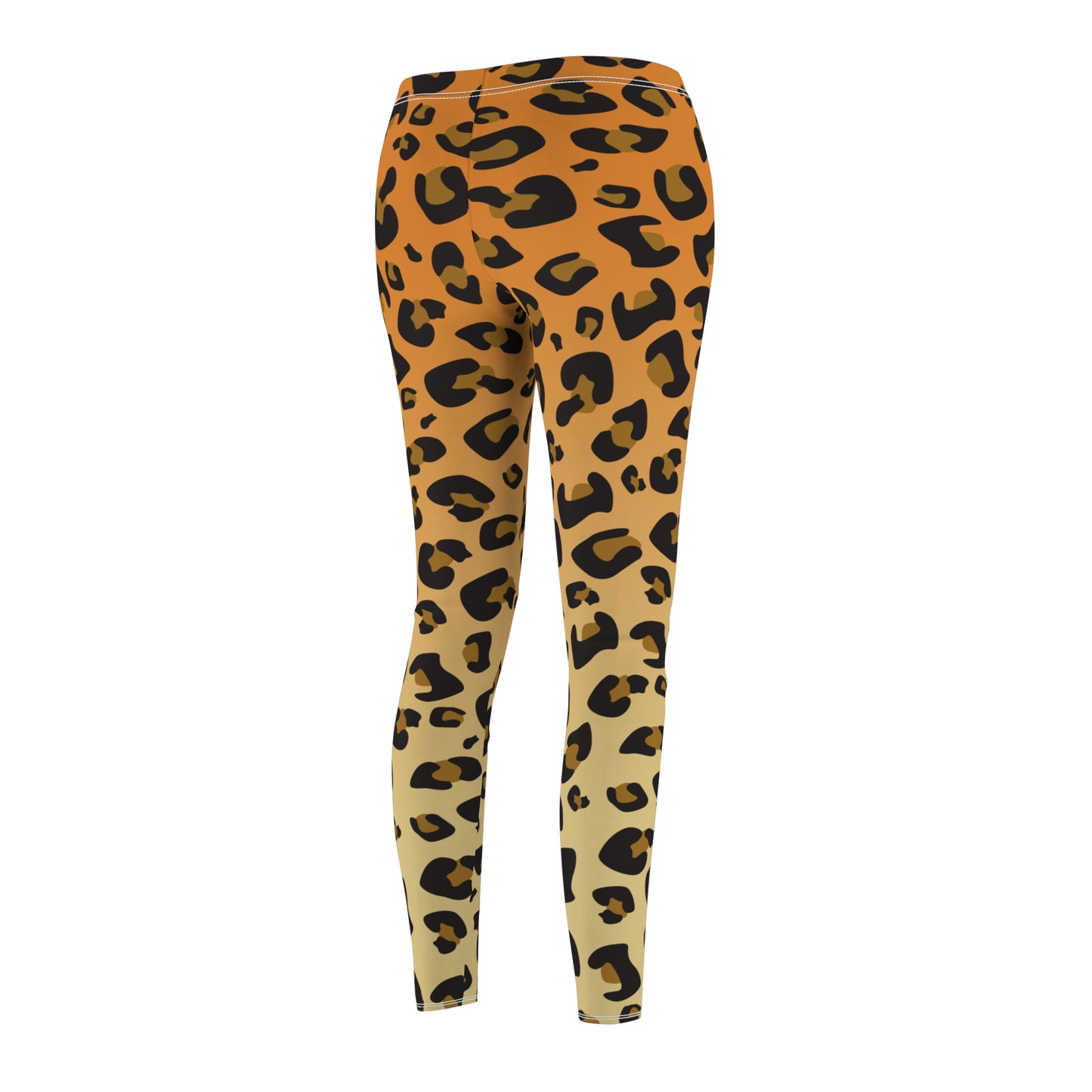 Leopard Print Womens Leggings Animal Print Yoga Pants - Saiko Studio