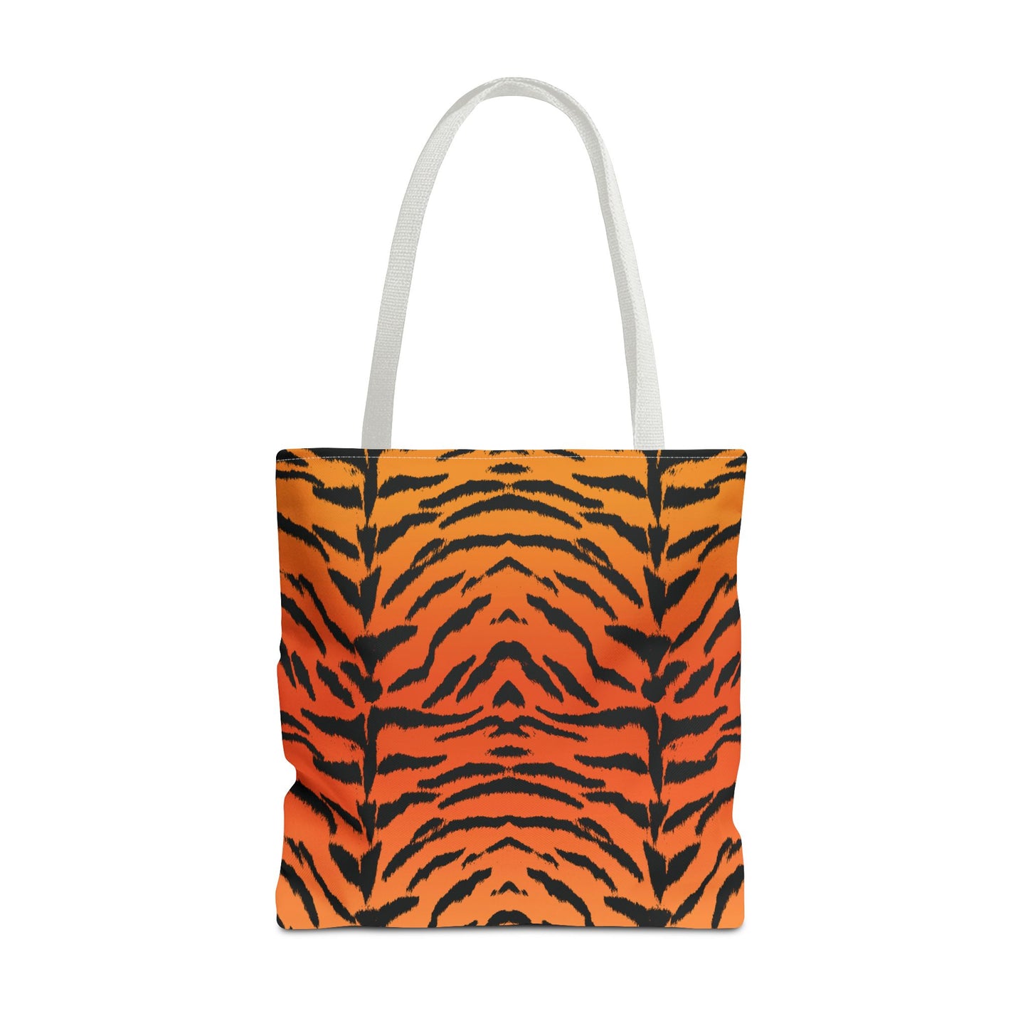 Tiger Animal Print Canvas Tote Bag Reusable Shopping Bag - Saiko Studio