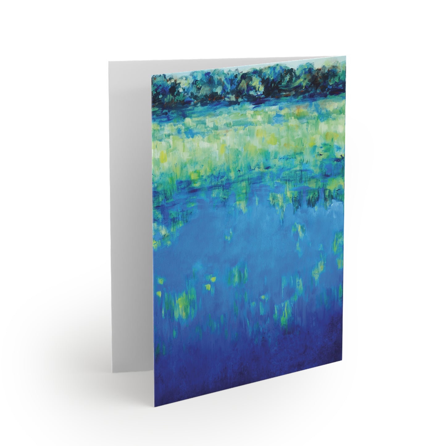 Waterscape Artist Nature Greeting Card Multi Pack - Waters Edge by Leslie Karpinski