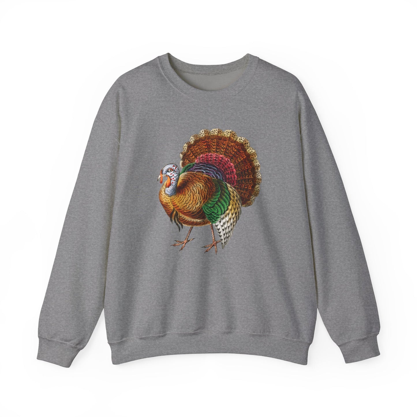 Thanksgiving Vintage Turkey Womens Unisex Sweatshirt - Saiko Studio