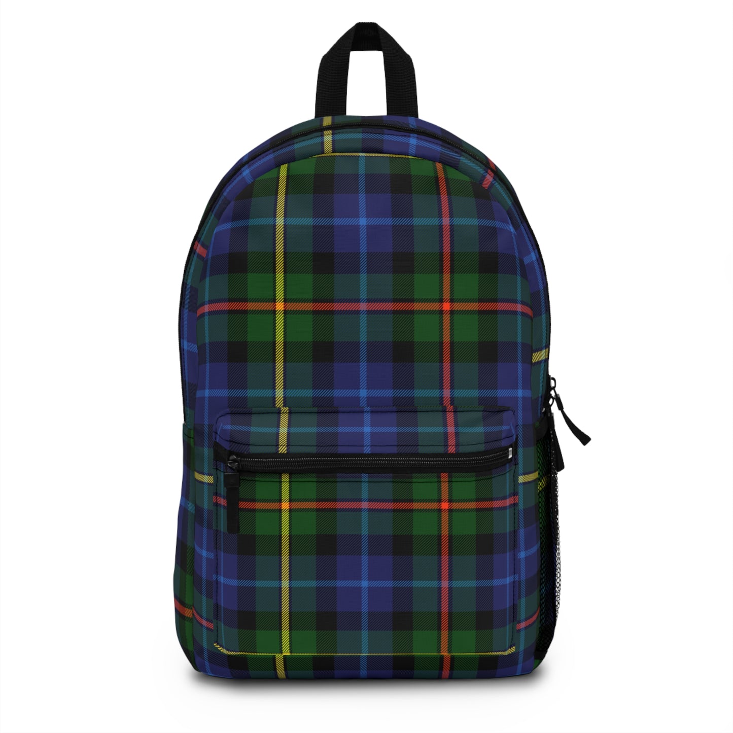 Plaid Kids Backpack Tartan Personalized Book Bag - Saiko Studio