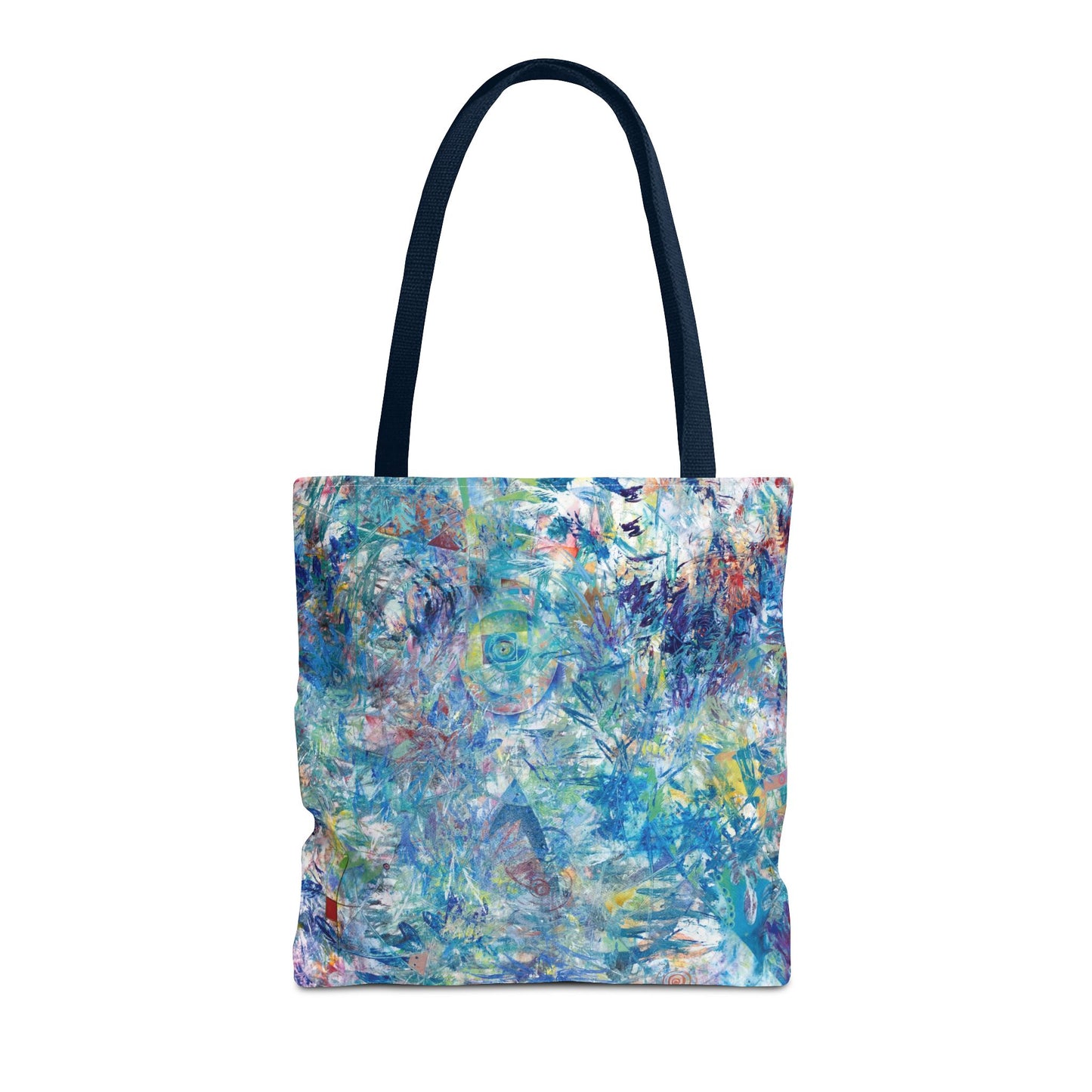 Spiritual Abstract Art Tote Bag Canvas Shopping Bag - Ascension - Leslie Karpinski