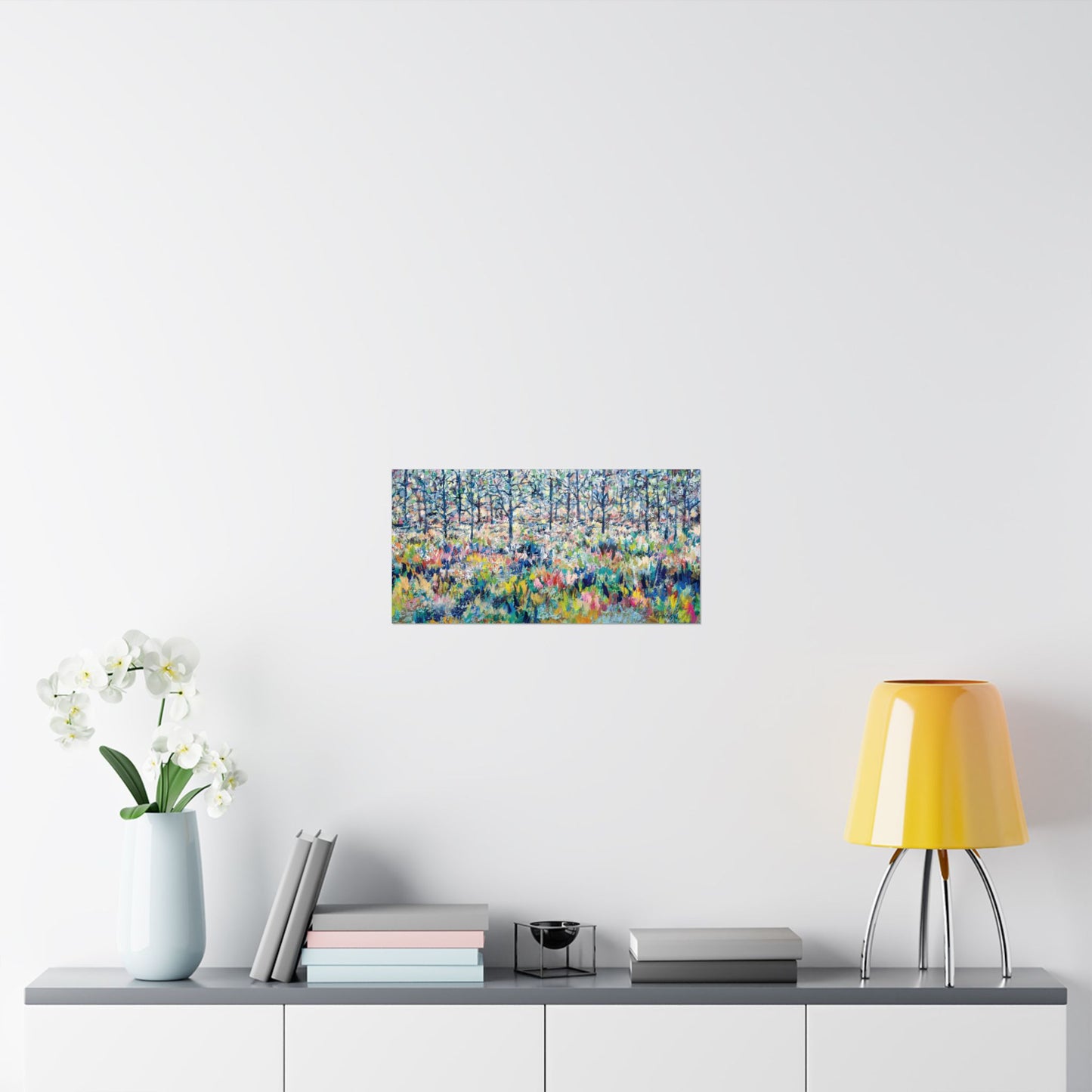 Colorful Landscape Art Poster Print - Healing From The Storm by Leslie Karpinski