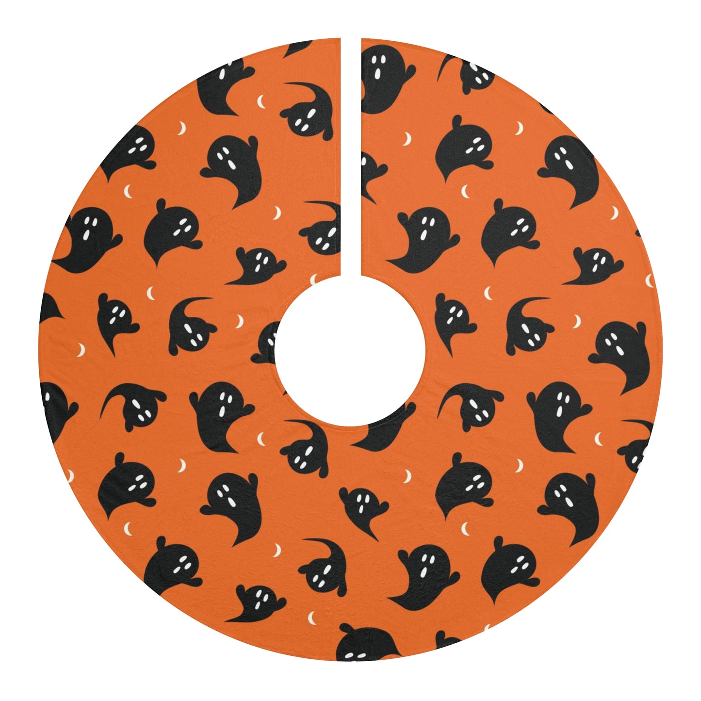 Halloween Ghost Tree Skirt Halloween Decoration - Saiko Studio