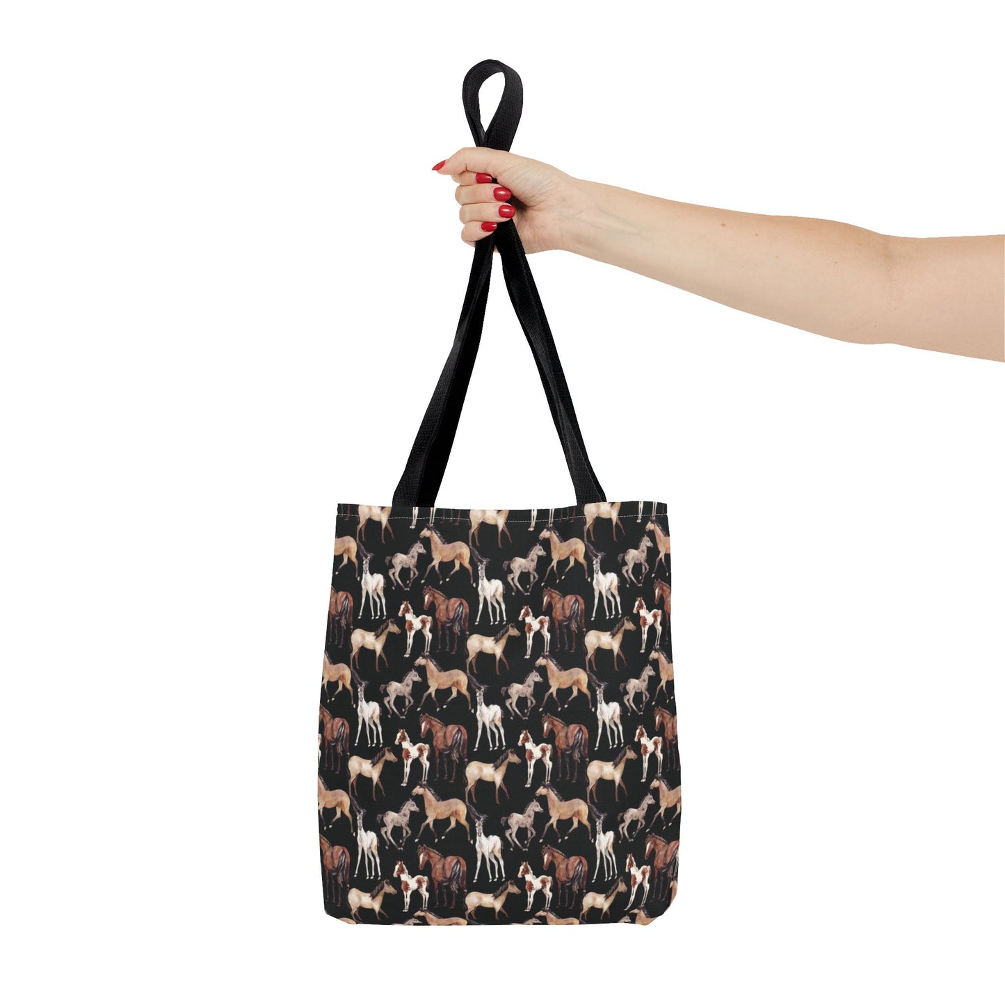 Horse Canvas Tote Bag Reusable Shopping Bag - Saiko Studio