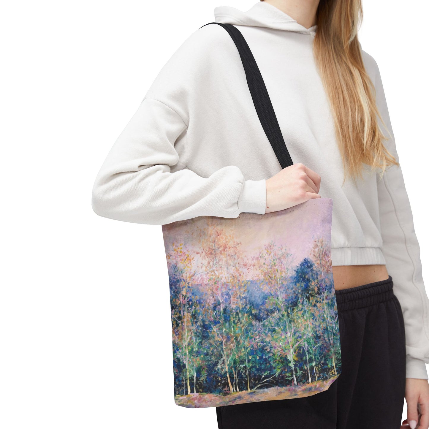 Symphony of Trees Canvas Tote Bag - Leslie Karpinski