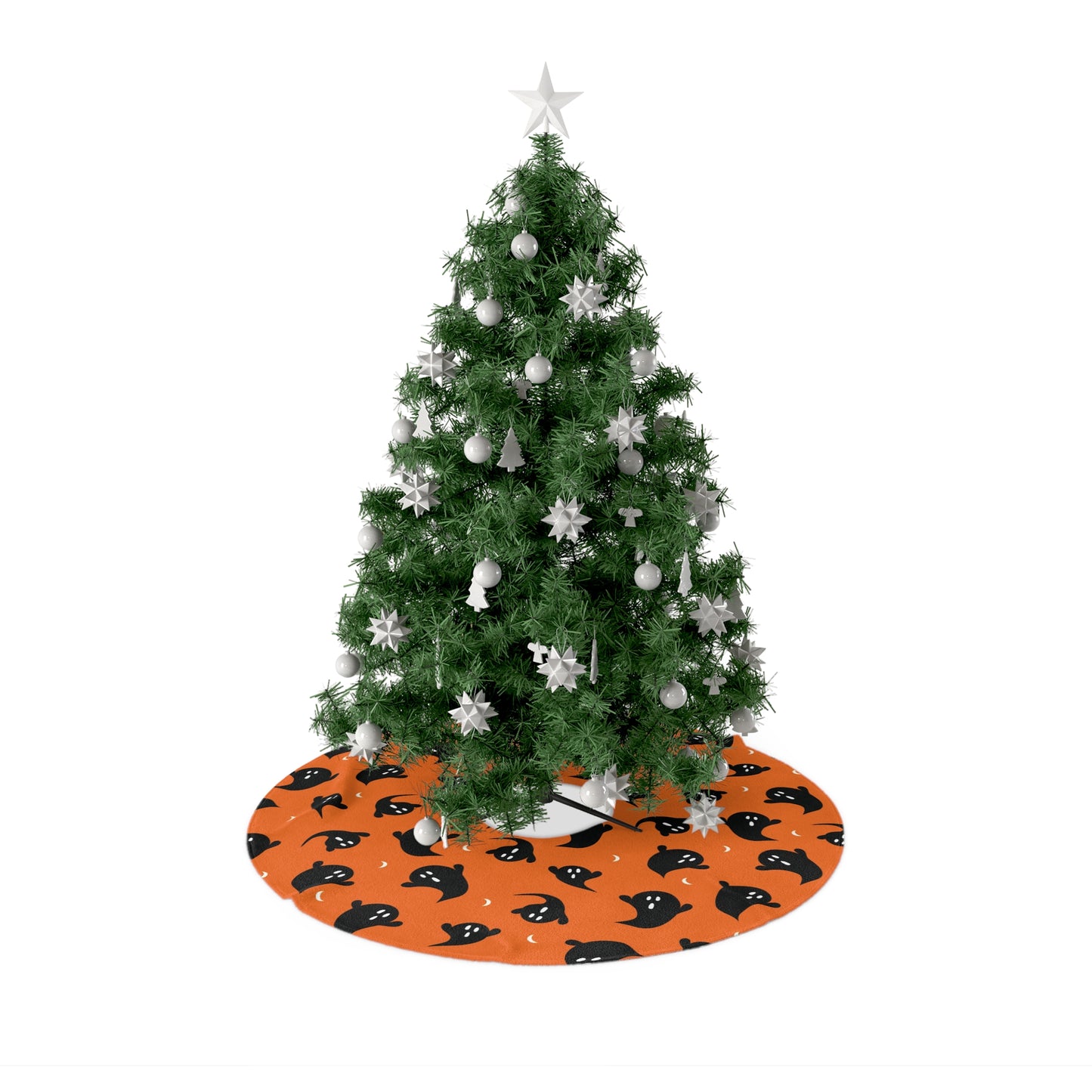 Halloween Ghost Tree Skirt Halloween Decoration - Saiko Studio