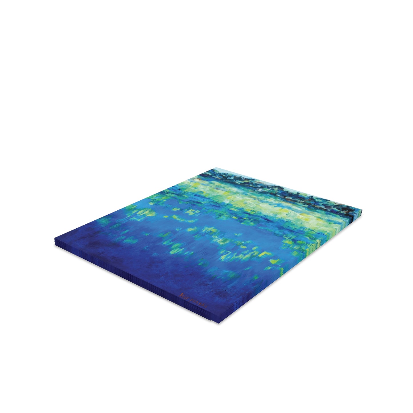 Waterscape Artist Nature Greeting Card Multi Pack - Waters Edge by Leslie Karpinski