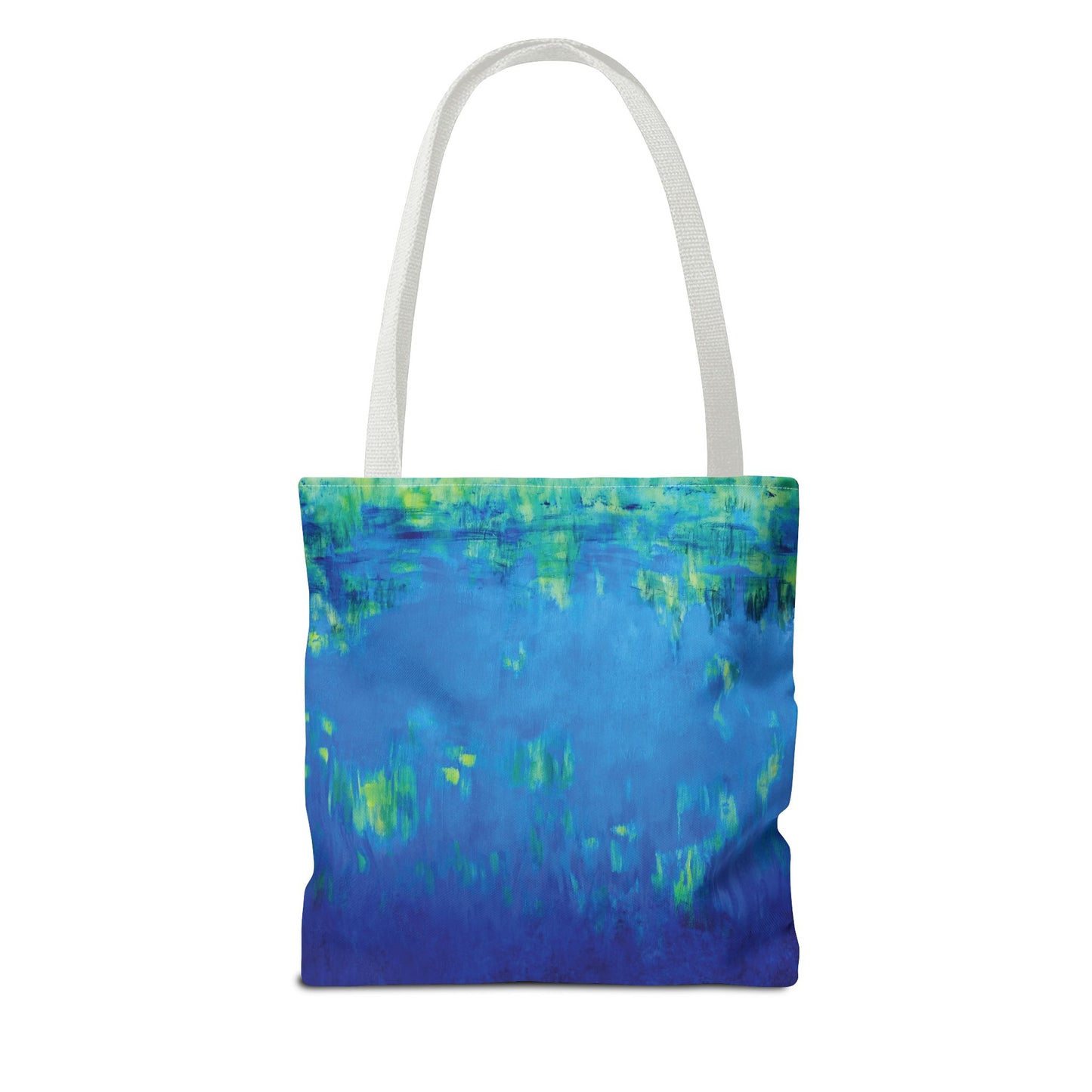 Waters Edge 1 Landscape Art Canvas Tote Bag - Leslie Karpinski
