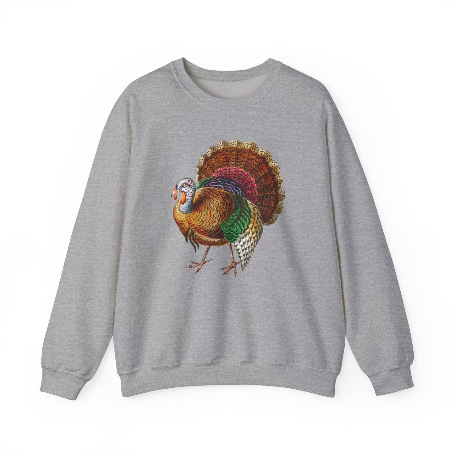 Thanksgiving Vintage Turkey Womens Unisex Sweatshirt - Saiko Studio