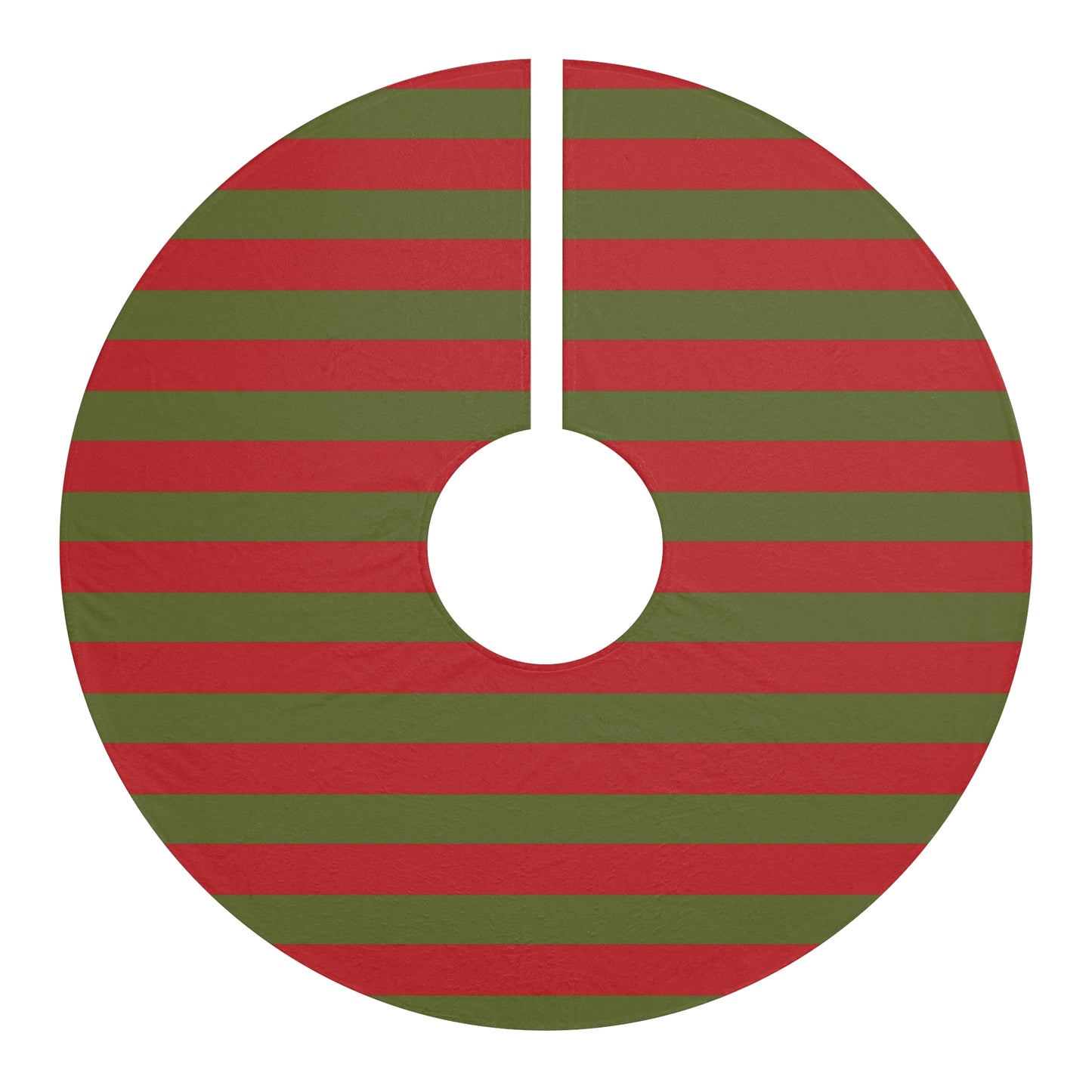 Freddy Stripe Halloween Tree Skirt Halloween Decoration - Saiko Studio