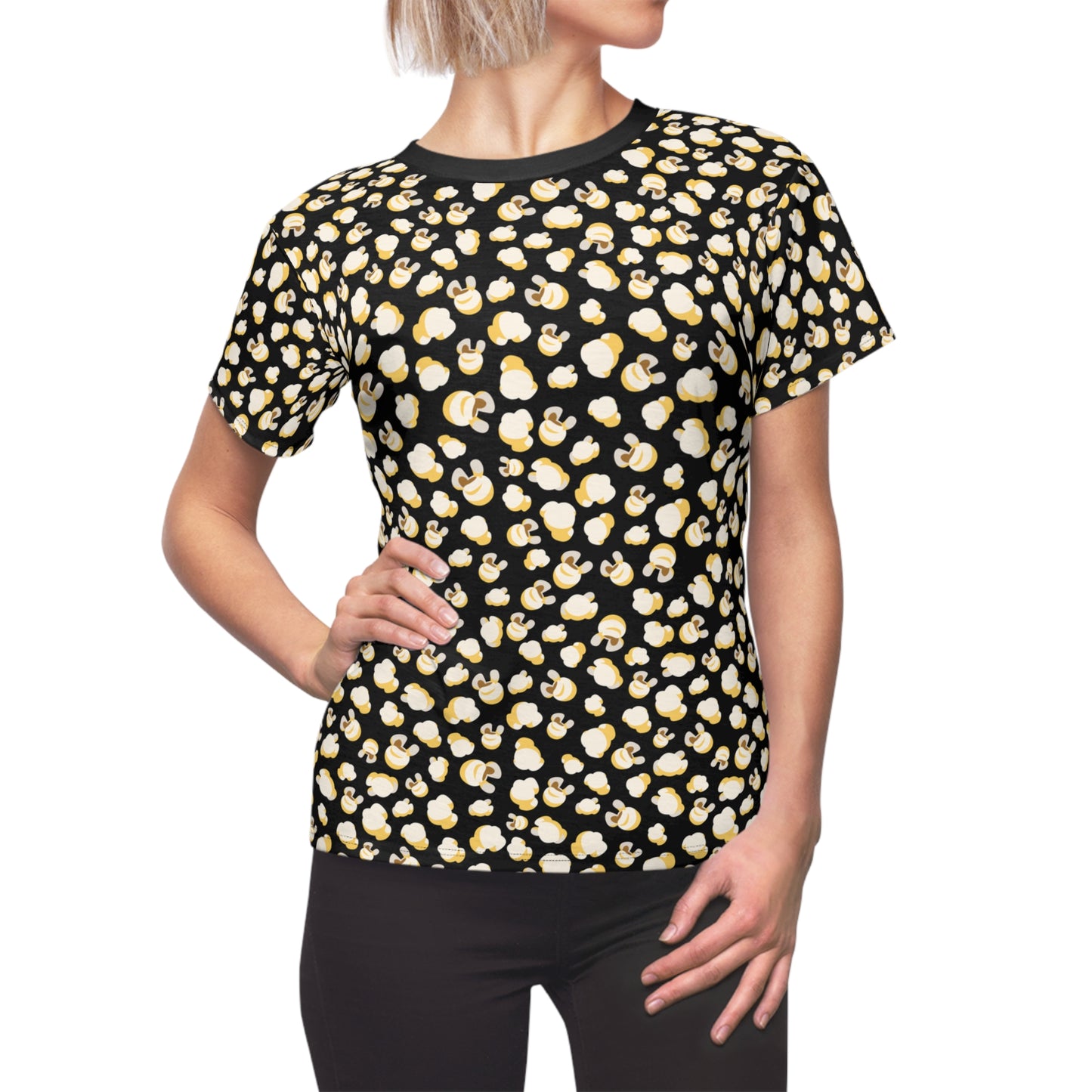 Popcorn Womens T Shirt Halloween Costume - Saiko Studio