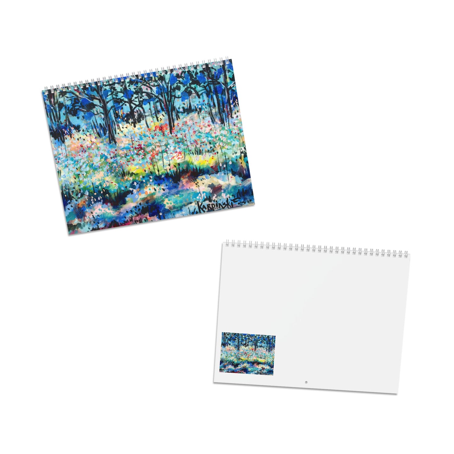 Landscape Fine Art Contemporary Painting Artist 2025 Calendar - Leslie Karpinski