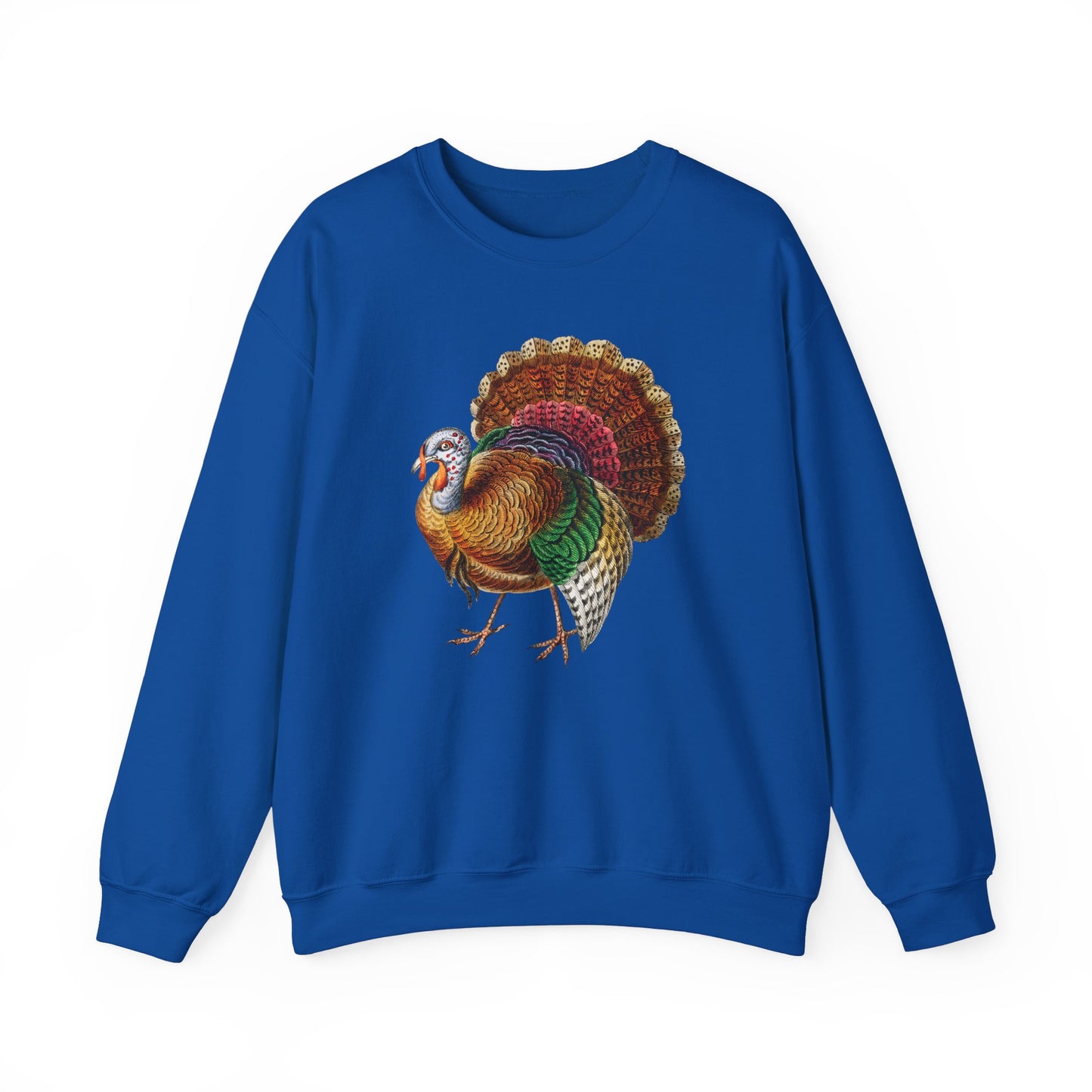 Thanksgiving Vintage Turkey Womens Unisex Sweatshirt - Saiko Studio