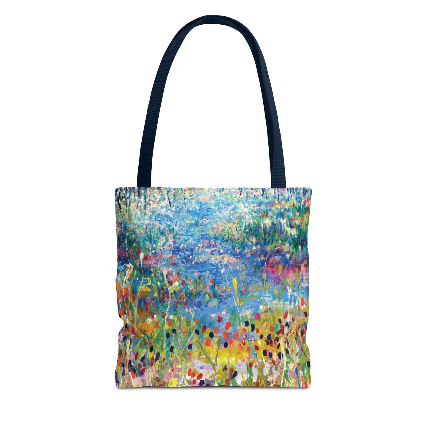 Paths and Journies Landscape Art Tote Bag - Leslie Karpinski