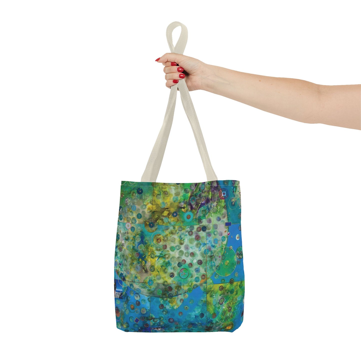 Earth Art Tote Bag Canvas Shopping Bag - Leslie Karpinski