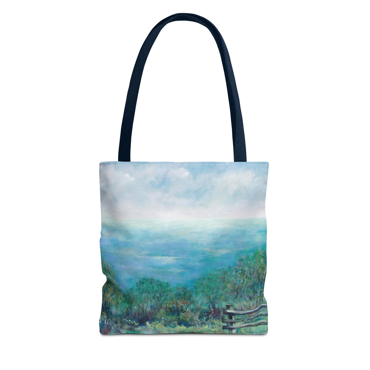 Roaring Gap Mountain Art Tote Bag - Leslie Karpinski