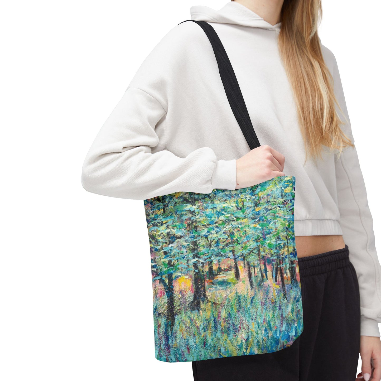 Field of Trees Landscape Tote Bag - Leslie Karpinski
