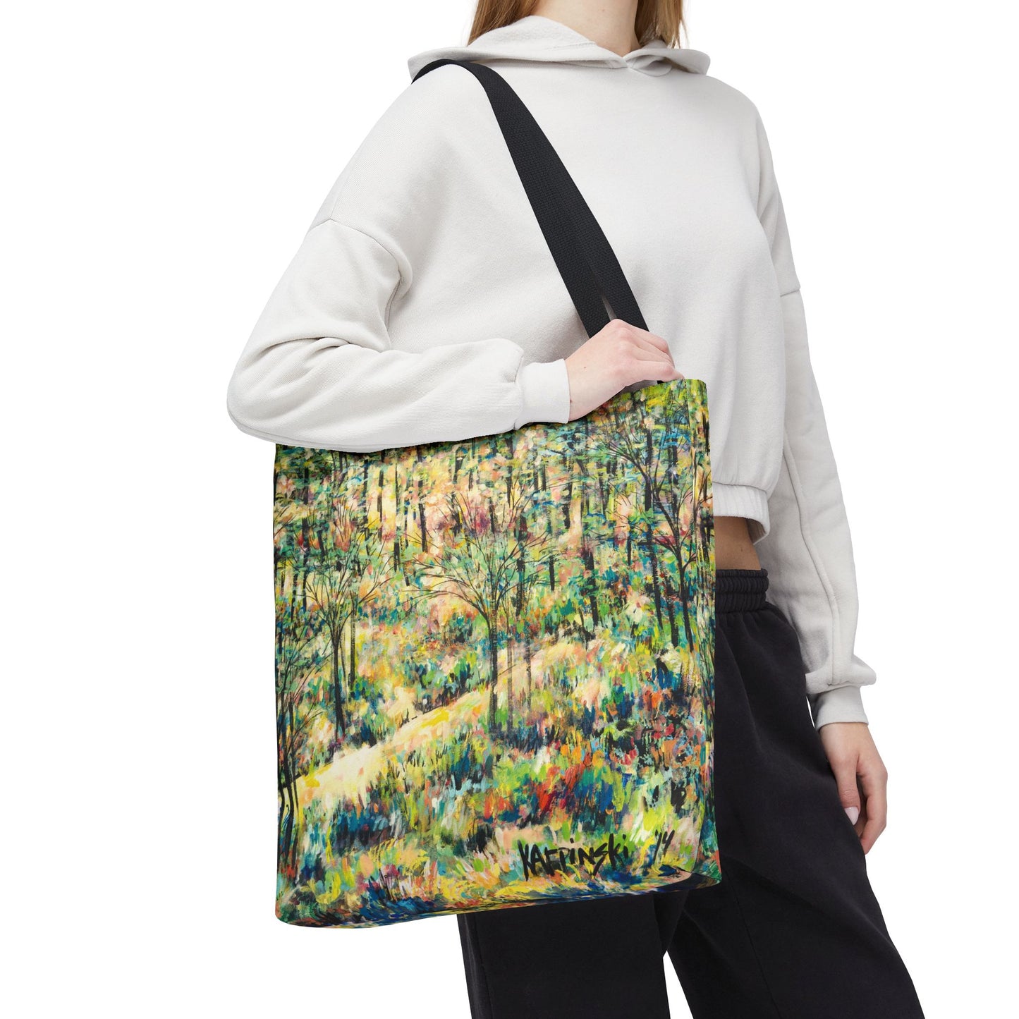 Reynolda Gardens 1 Landscape Art Tote Bag - Leslie Karpinski