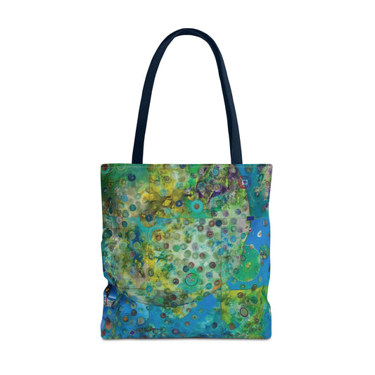 Earth Art Tote Bag Canvas Shopping Bag - Leslie Karpinski