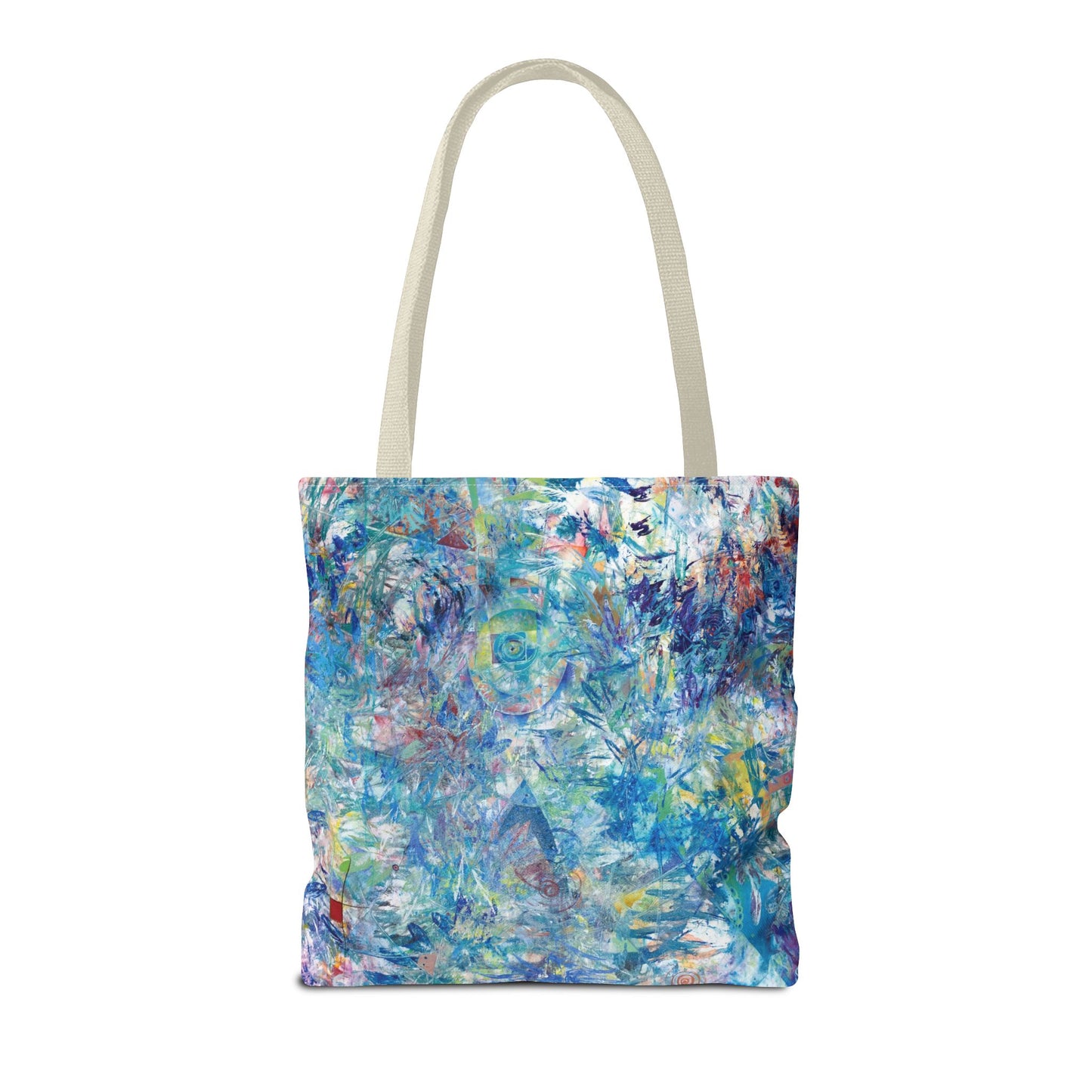 Ascension Abstract Art Canvas Tote Bag - Leslie Karpinski