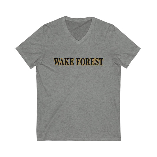 Wake Forest Unisex V Neck Tee