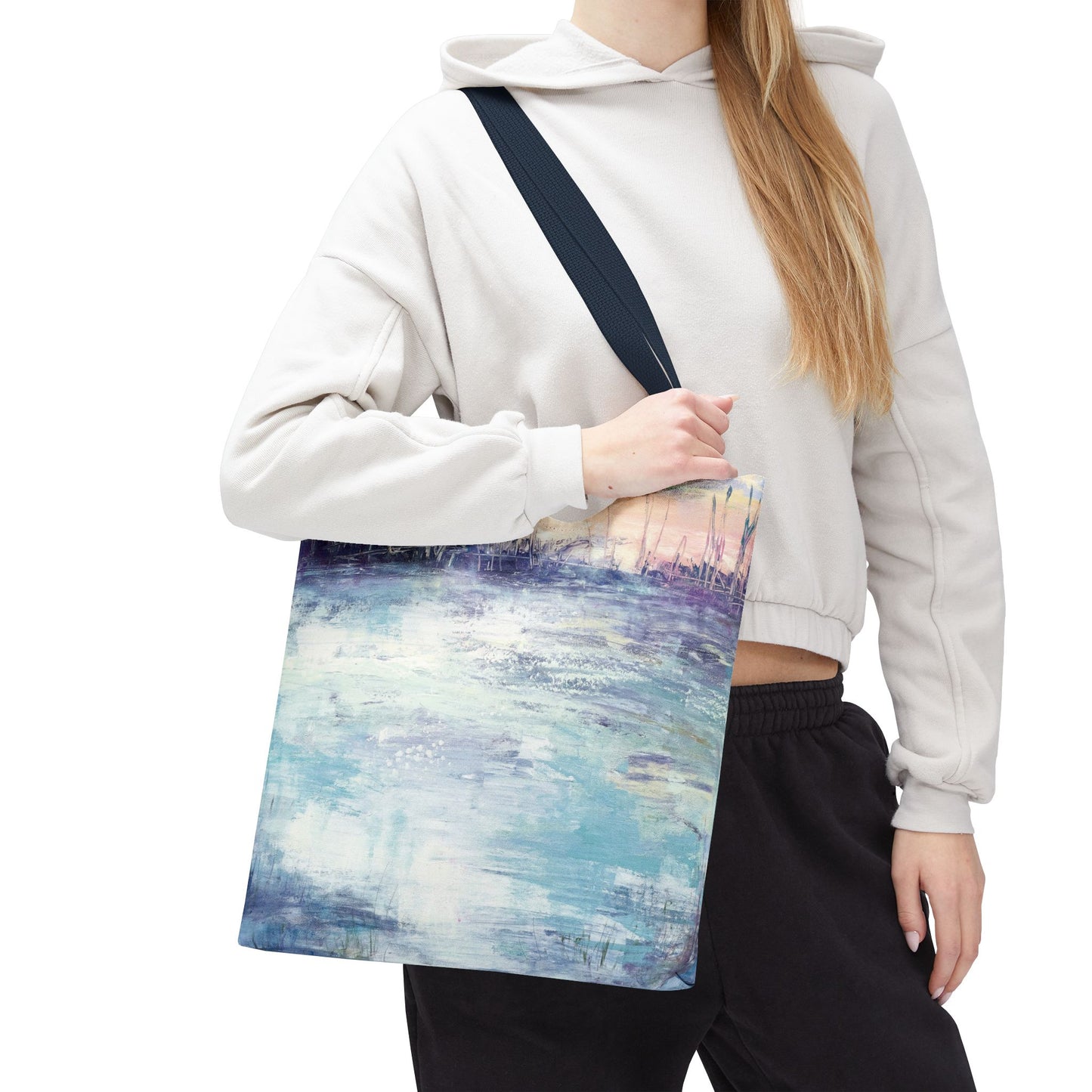 Flow of Life Art Tote Bag - Leslie Karpinski