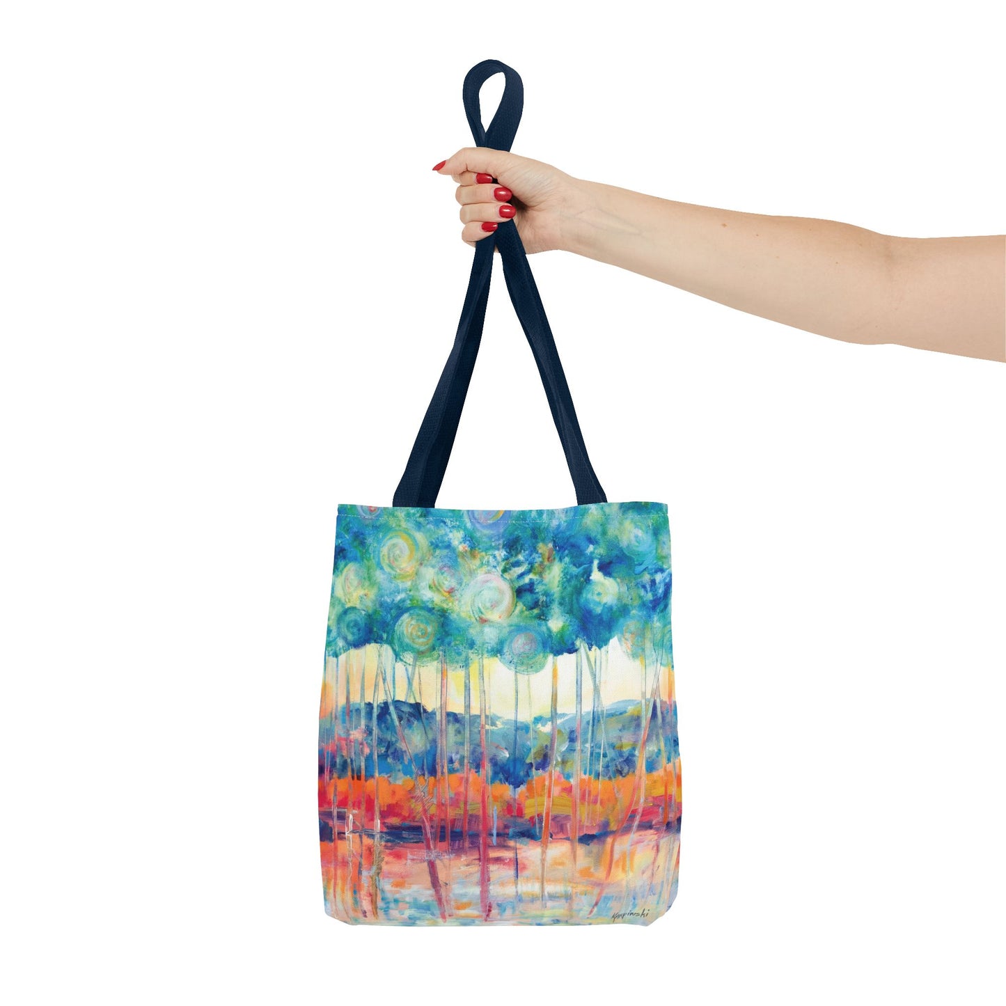 Canopy At Sunset Canvas Tote Bag - Leslie Karpinski