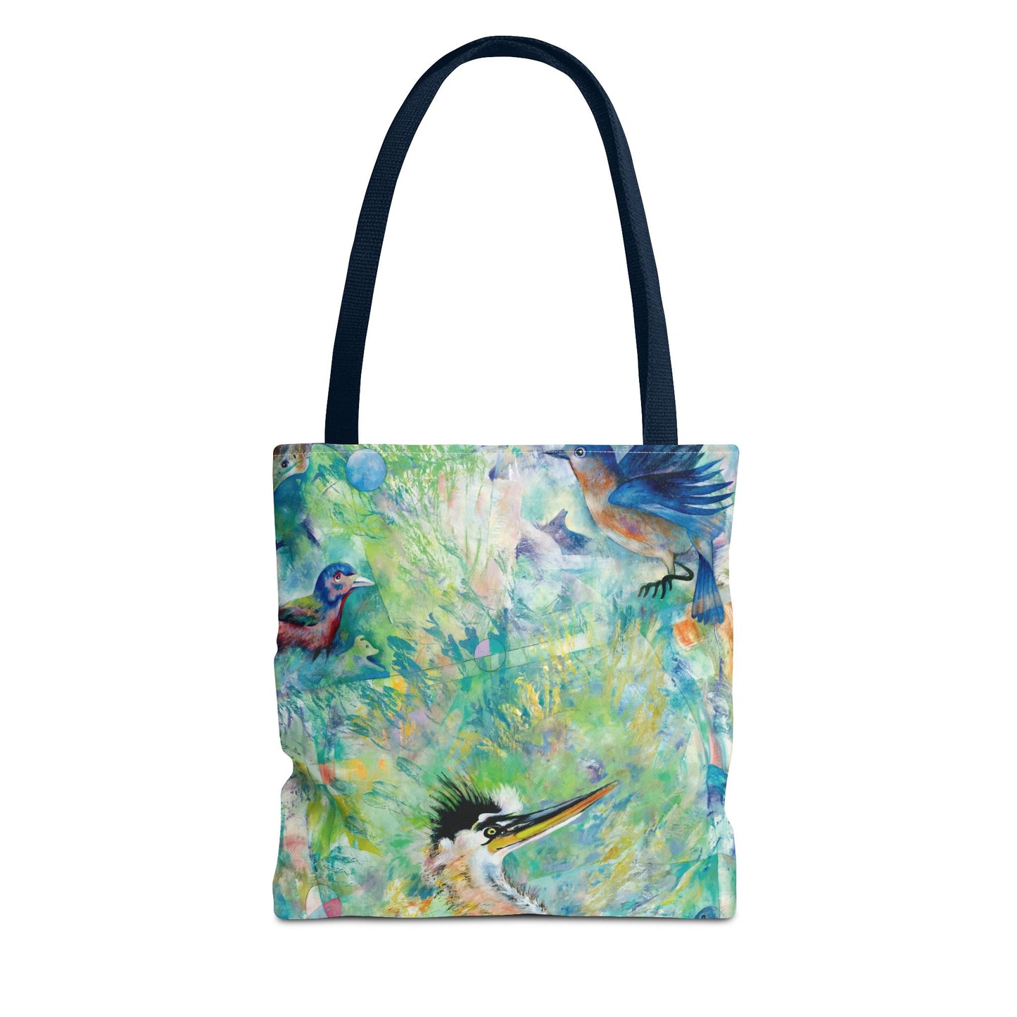 Messengers in the Sky Canvas Tote Bag - Leslie Karpinski