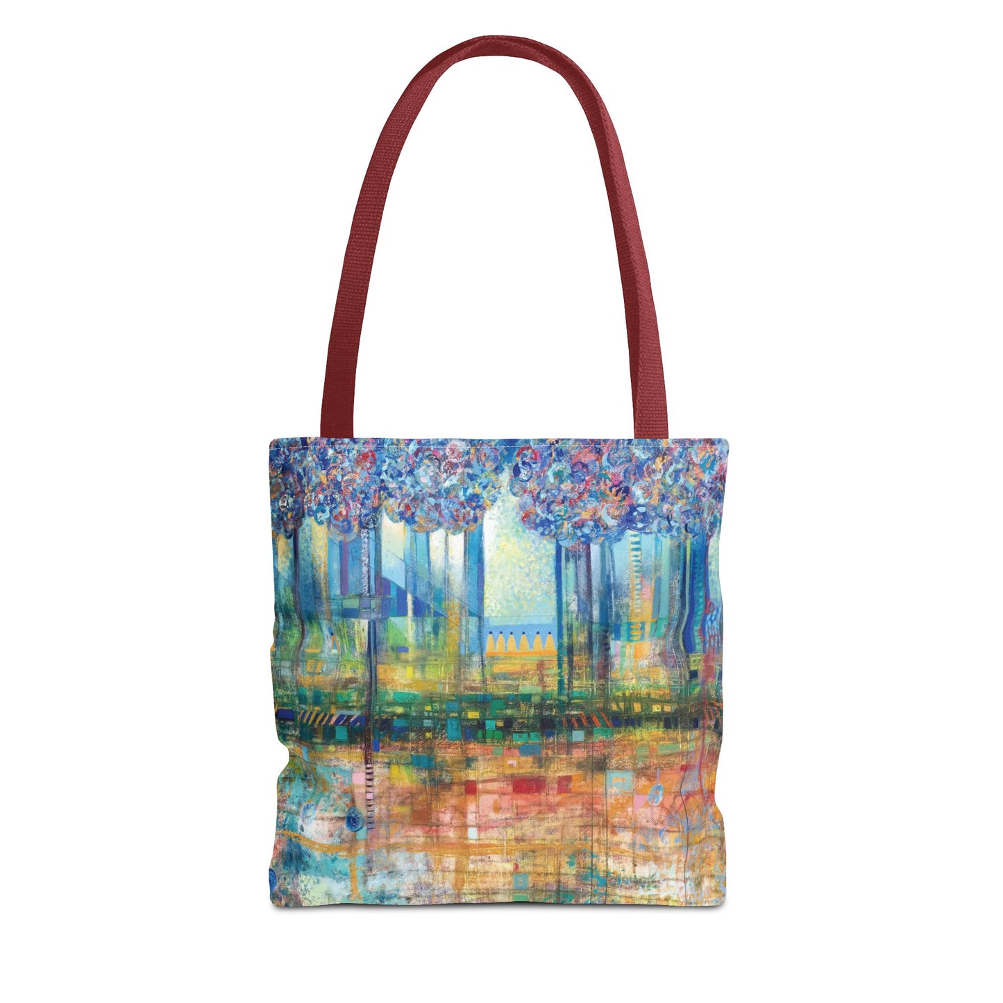 Rise Up to The Gates of Glory Canvas Art Tote Bag - Leslie Karpinski