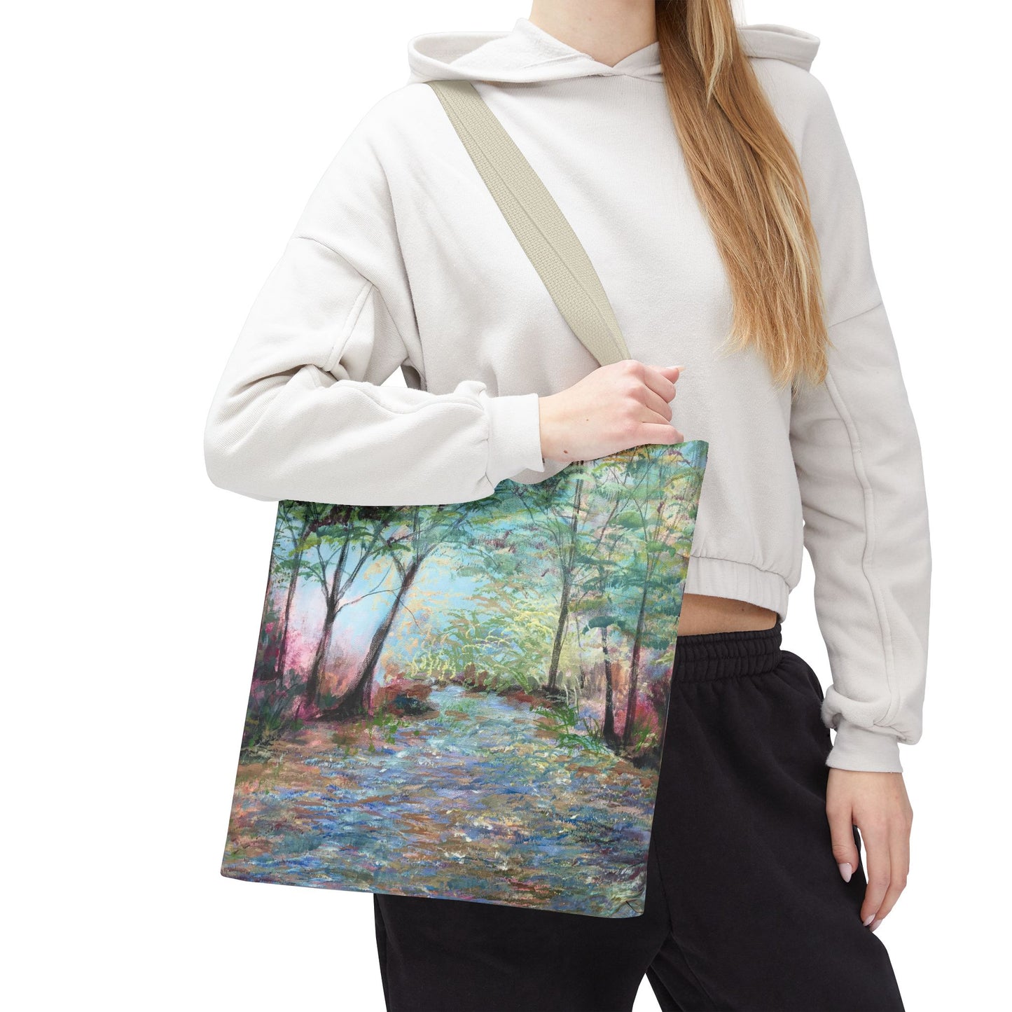 St Francis Landscape Art Tote Bag - Leslie Karpinski