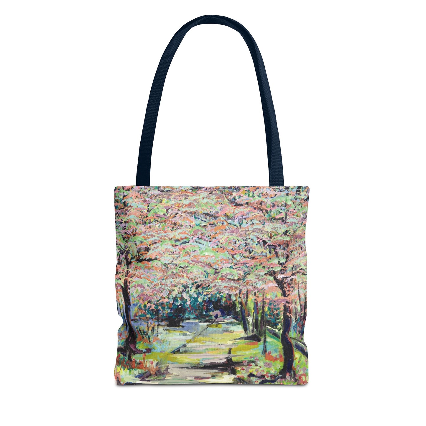 Path in Reynolda Gardens Art Tote Bag - Leslie Karpinski