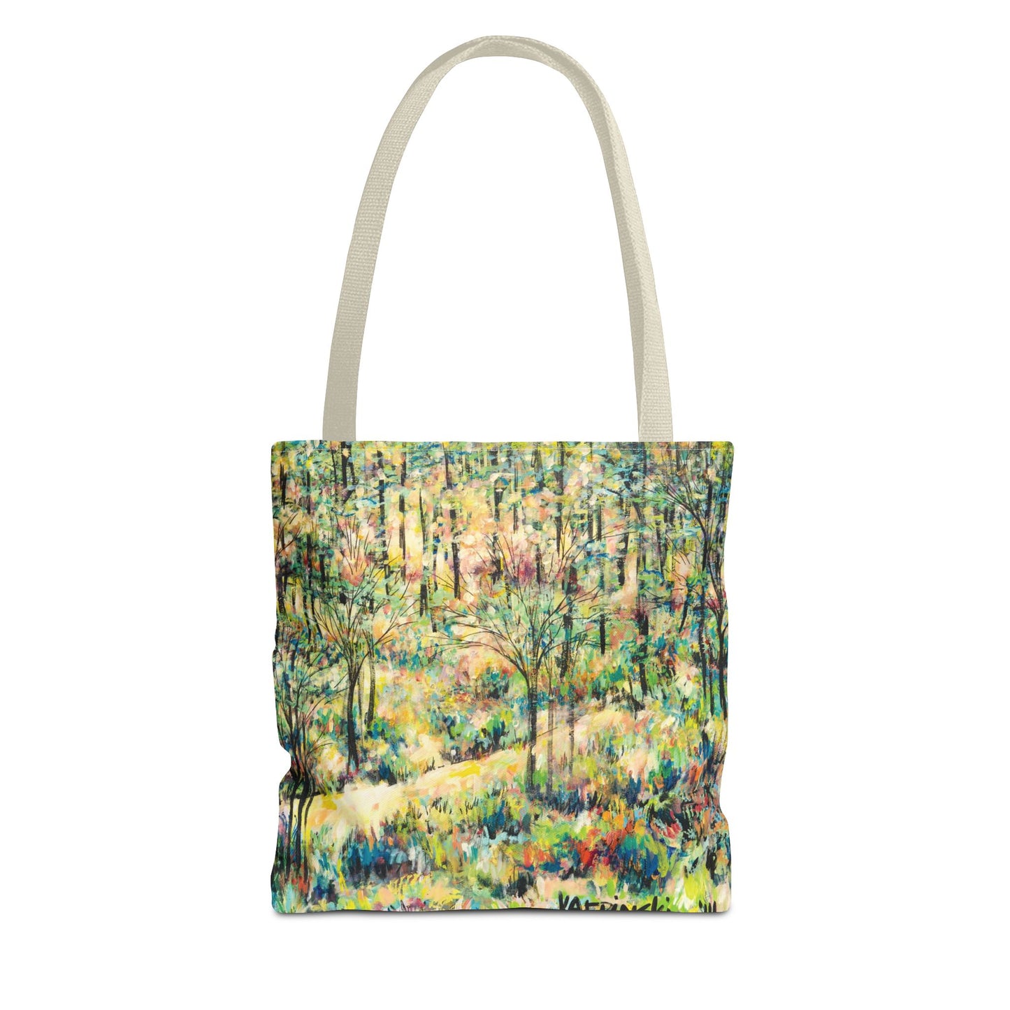 Reynolda Gardens 1 Landscape Art Tote Bag - Leslie Karpinski