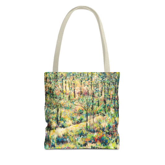 Reynolda Gardens 1 Landscape Art Tote Bag - Leslie Karpinski
