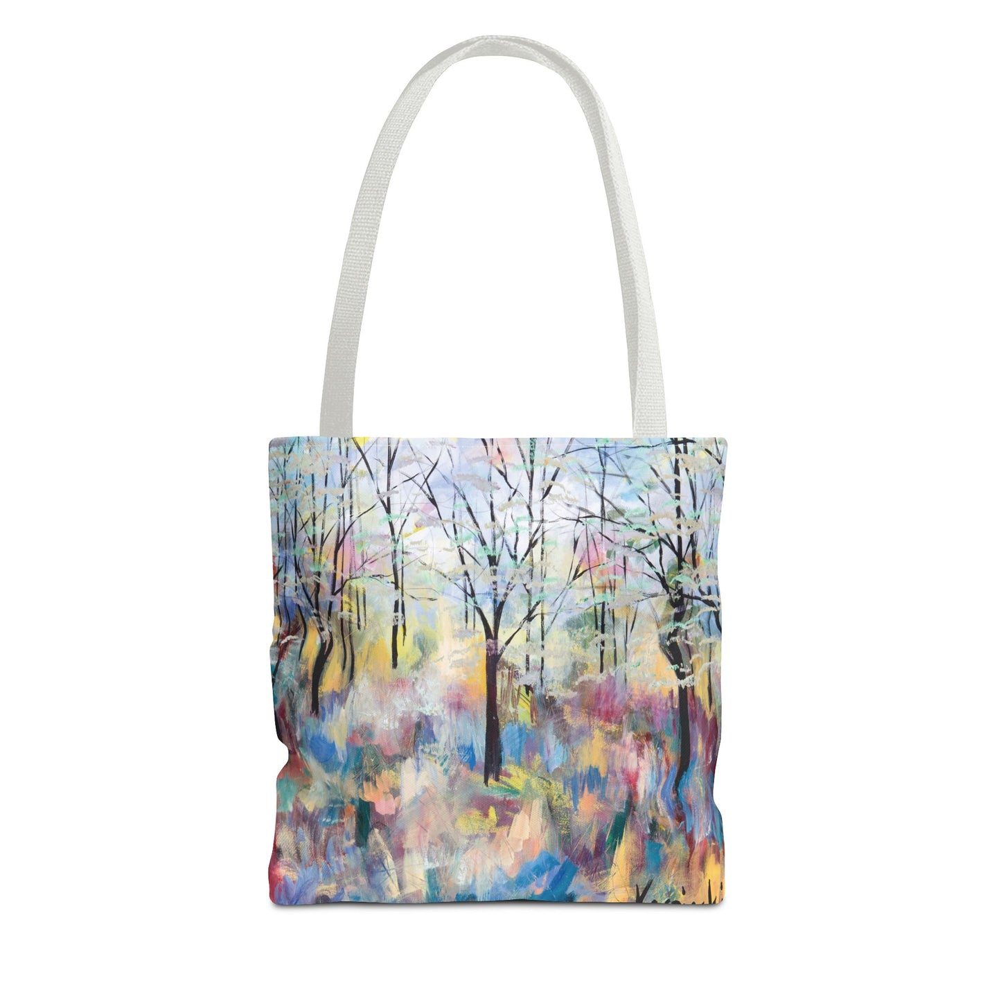 Blue Ridge Parkway Canvas Art Tote Bag - Leslie Karpinski