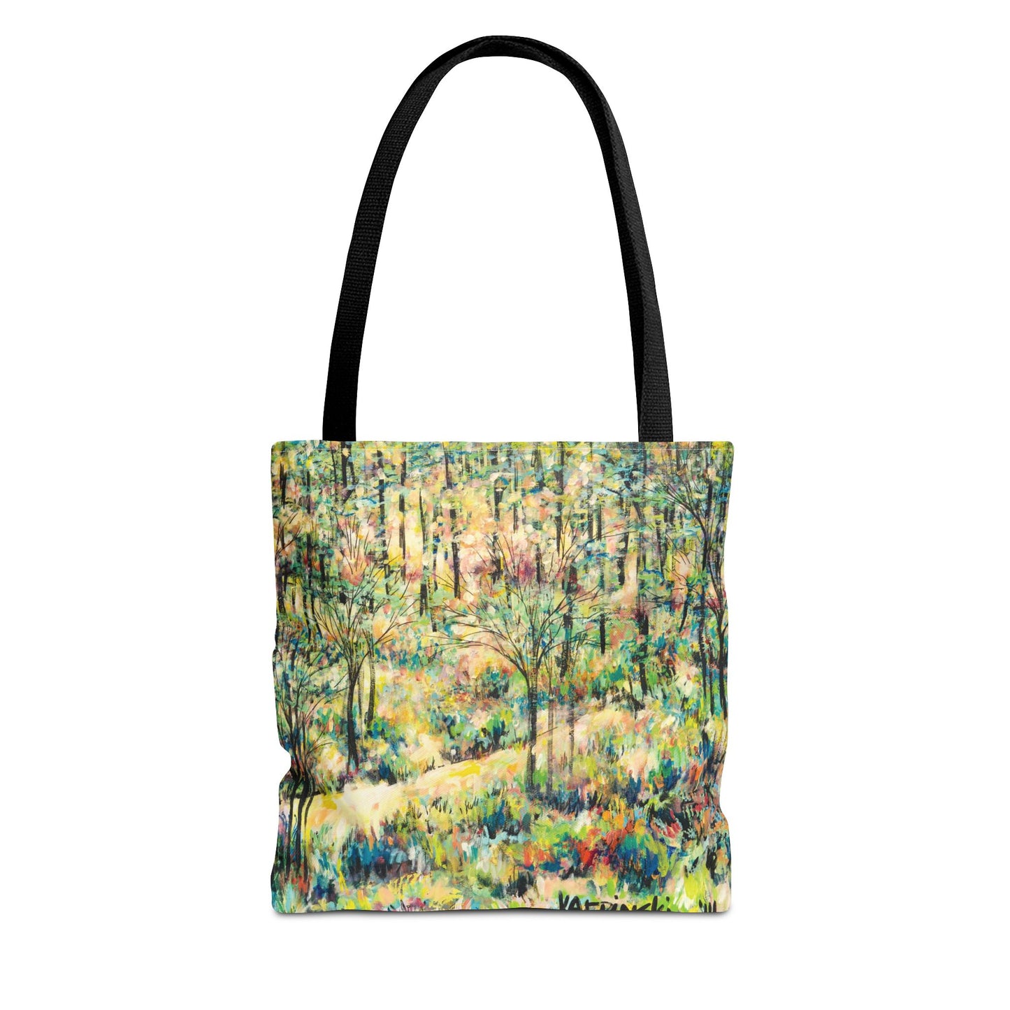 Reynolda Gardens 1 Landscape Art Tote Bag - Leslie Karpinski