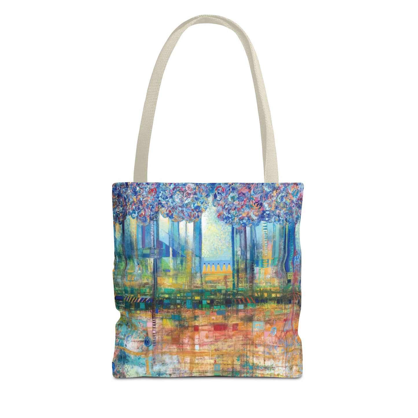 Rise Up to The Gates of Glory Canvas Art Tote Bag - Leslie Karpinski