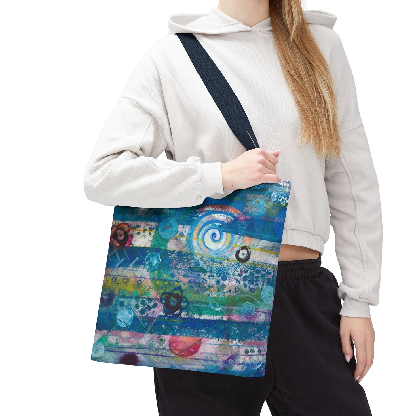Dreaming Trees Abstract Art Tote Bag - Leslie Karpinski