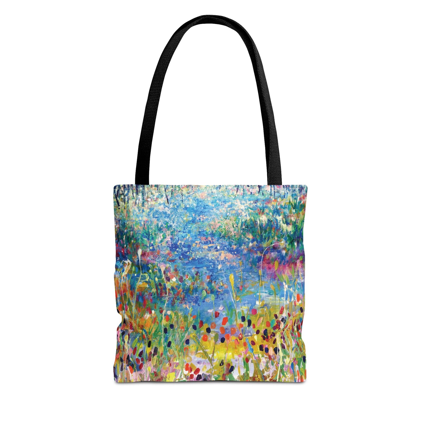 Paths and Journies Landscape Art Tote Bag - Leslie Karpinski