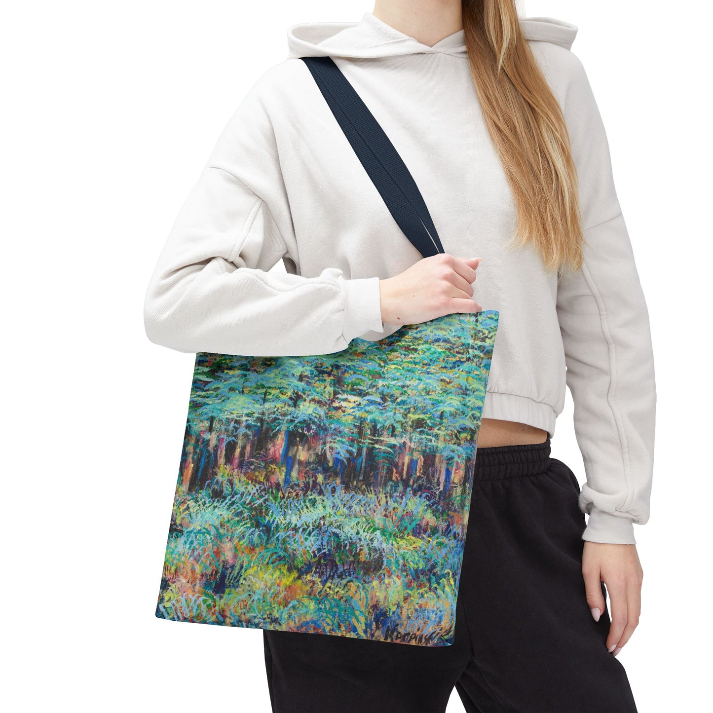 Sunrise on the Blue Ridge Canvas Tote Bag - Leslie Karpinski
