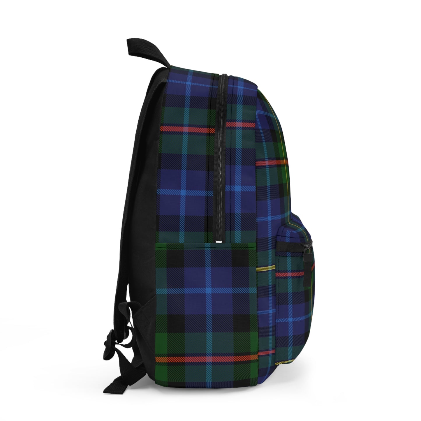 Plaid Kids Backpack Tartan Personalized Book Bag - Saiko Studio