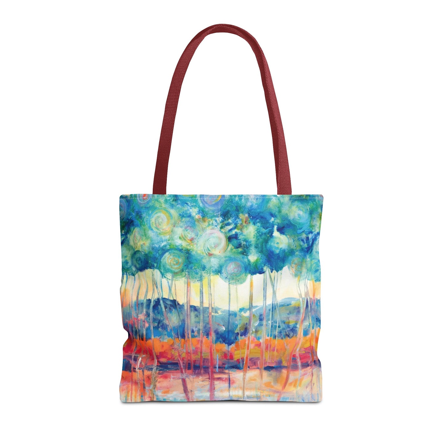 Canopy At Sunset Canvas Tote Bag - Leslie Karpinski