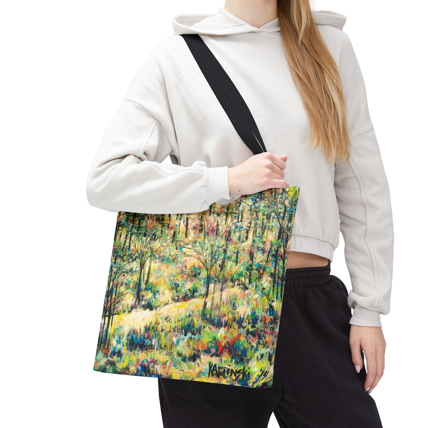 Reynolda Gardens 1 Landscape Art Tote Bag - Leslie Karpinski