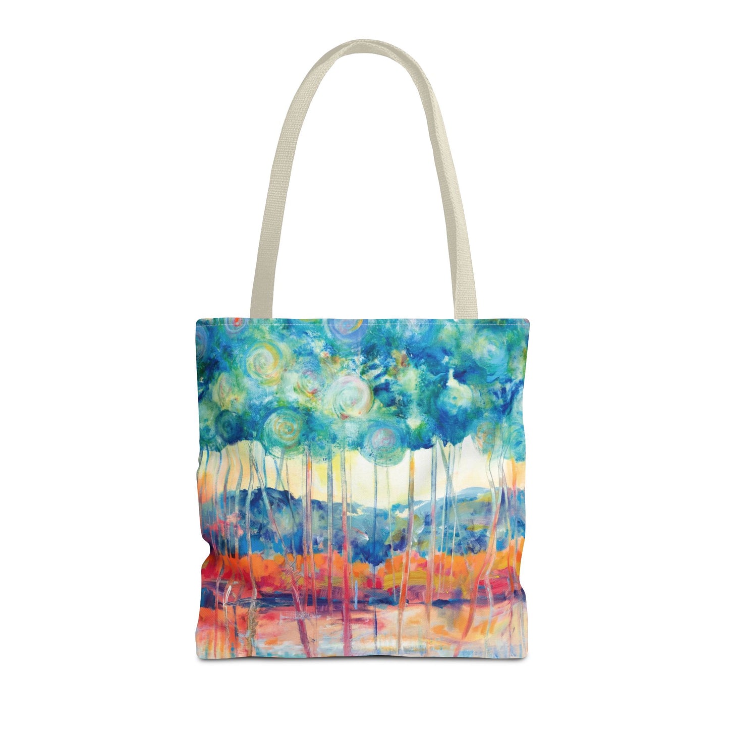 Canopy At Sunset Canvas Tote Bag - Leslie Karpinski