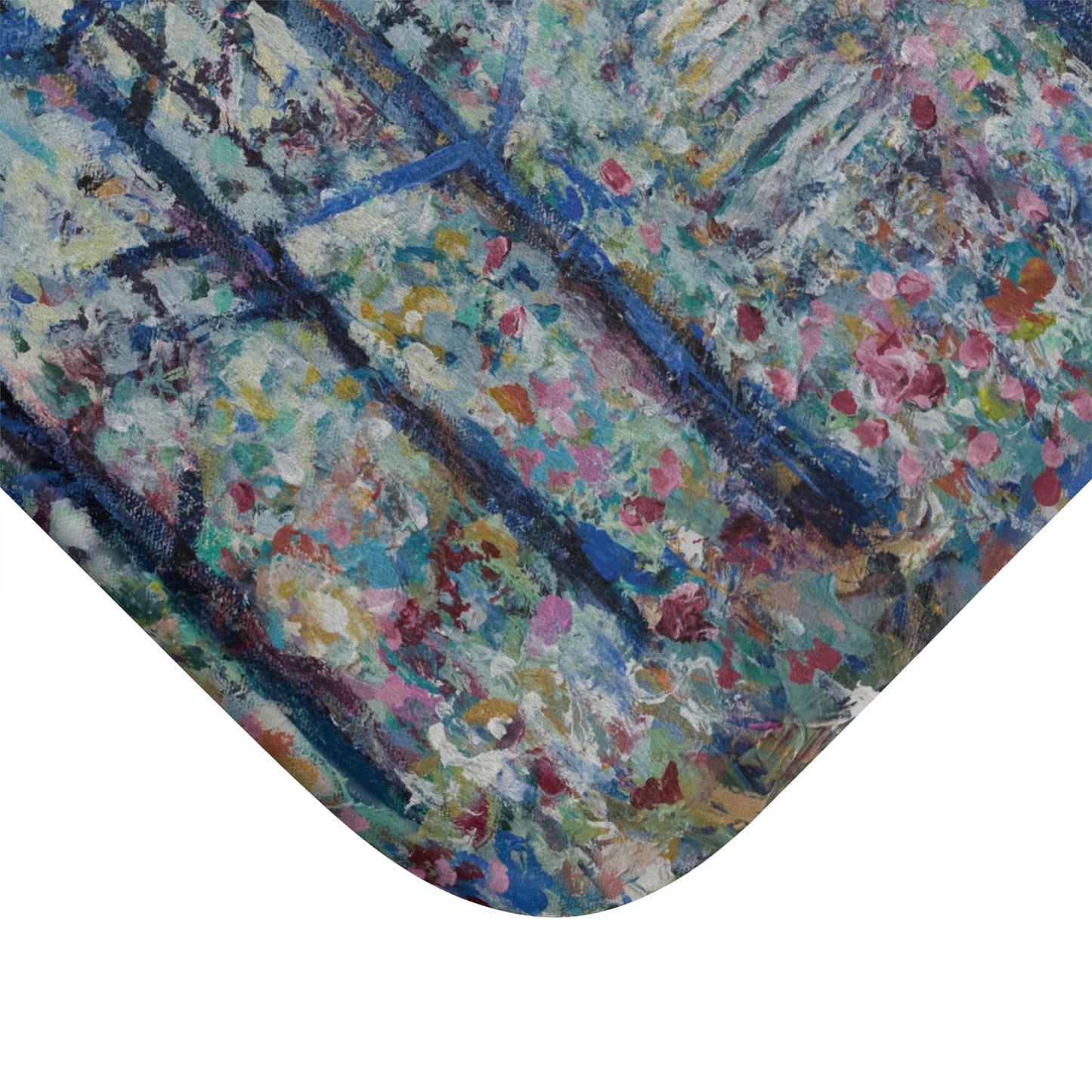 Landscape Forest Art  Memory Foam Non Slip Bath Mat - Stairs 2 Home - Leslie Karpinski
