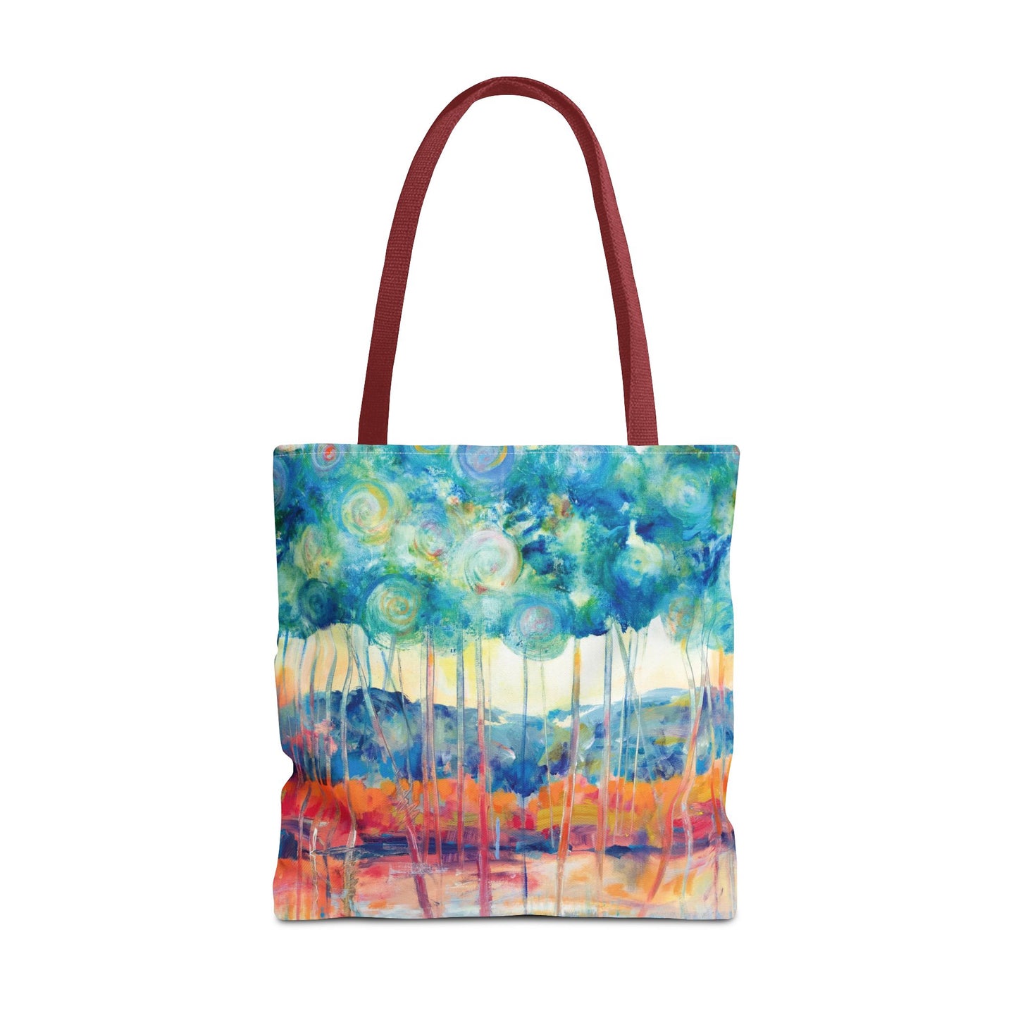 Canopy At Sunset Canvas Tote Bag - Leslie Karpinski