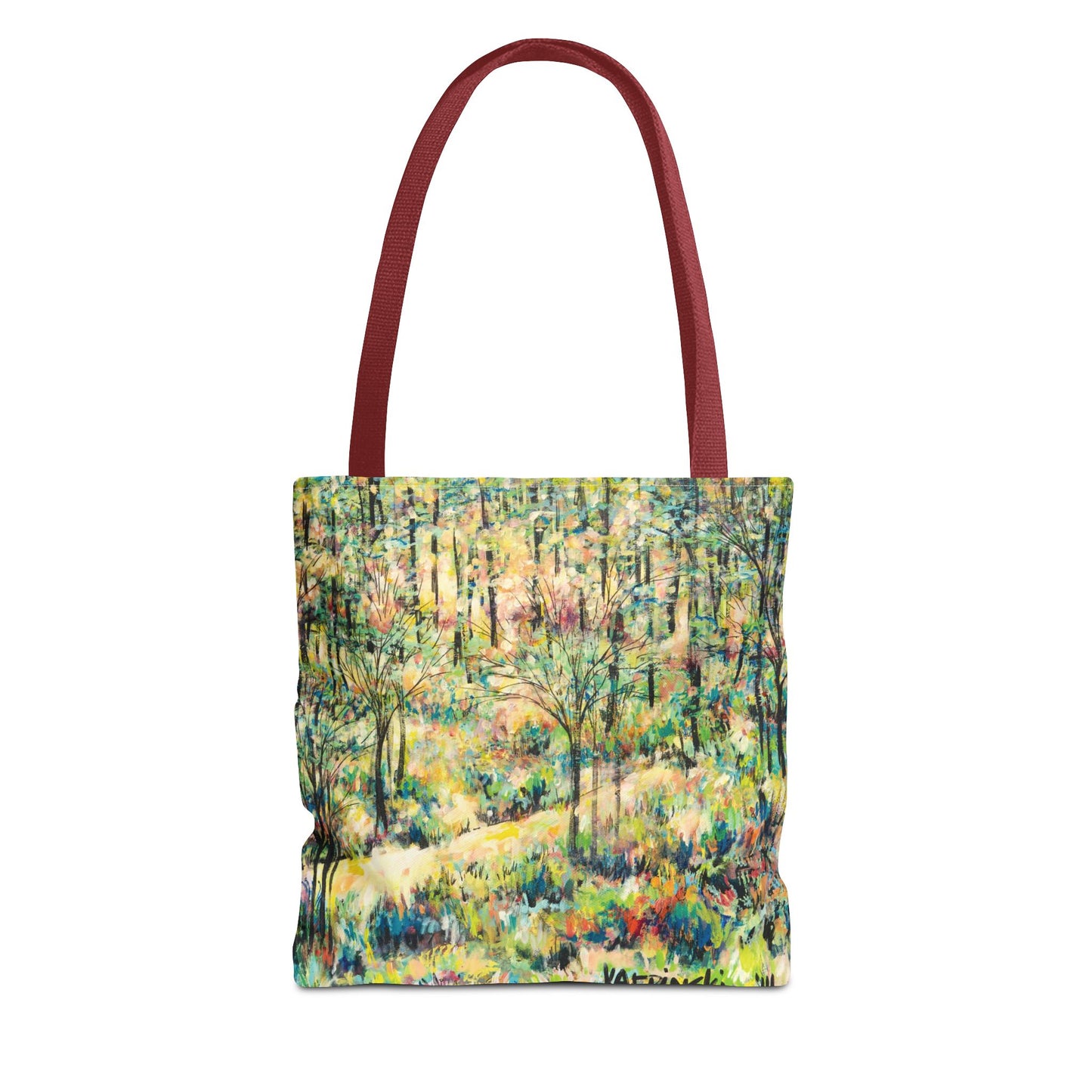 Reynolda Gardens 1 Landscape Art Tote Bag - Leslie Karpinski